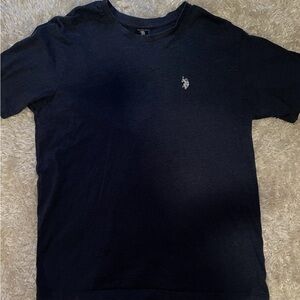 Men’s U.S. Polo Assn. Blue Pony Logo Short Sleeve T-Shirt, Size M